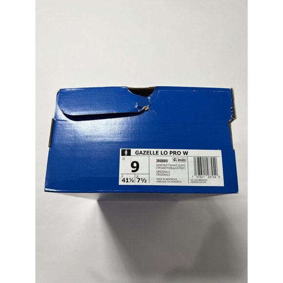 Adidas Gazelle Lo Pro Shoes in Sand Strata Cloud White Gum - Picture 4 of 9